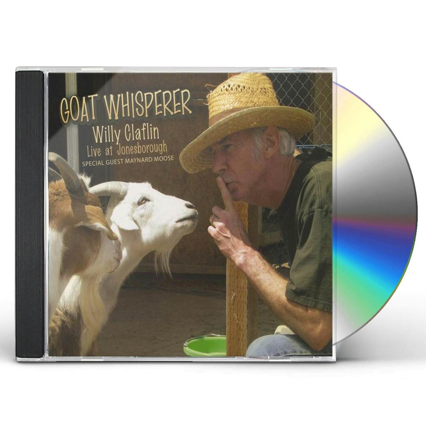 GOAT WHISPERER: WILLY CLAFLIN LIVE AT JONESBOROUG CD