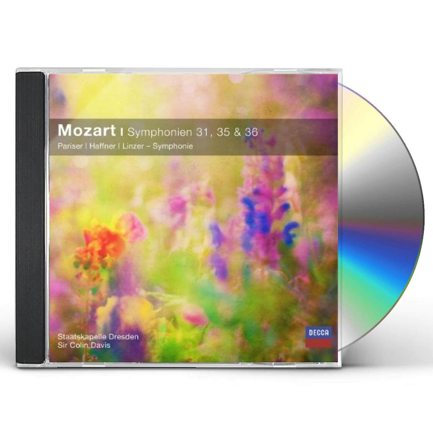 W.A. Mozart SINFONIEN NOS.31-35-36 CD