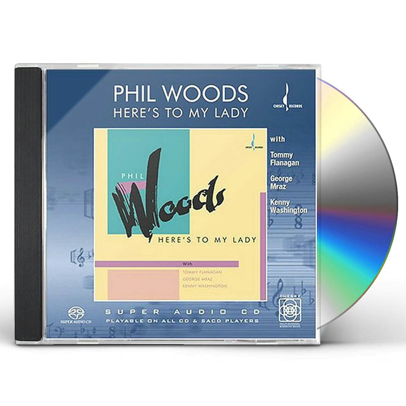 Phil Woods HERE'S TO MY LADY CD