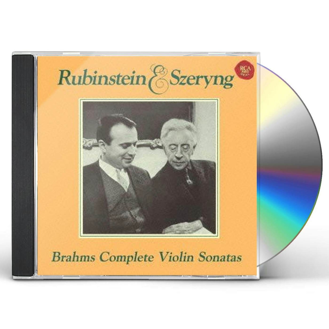 Henryk Szeryng BRAHMS: COMPLETE VIOLIN SONATAS CD