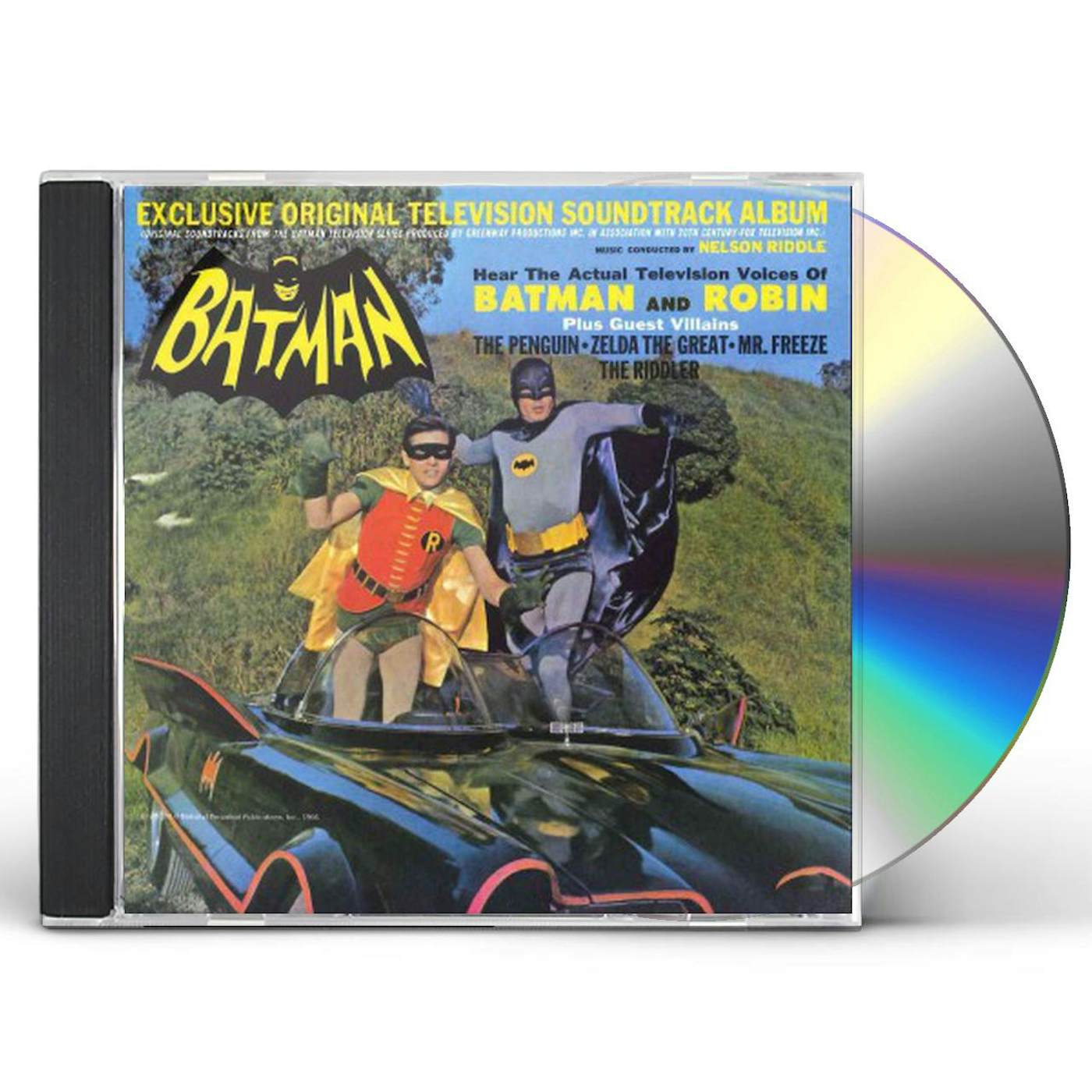 Nelson Riddle BATMAN - TV Original Soundtrack CD