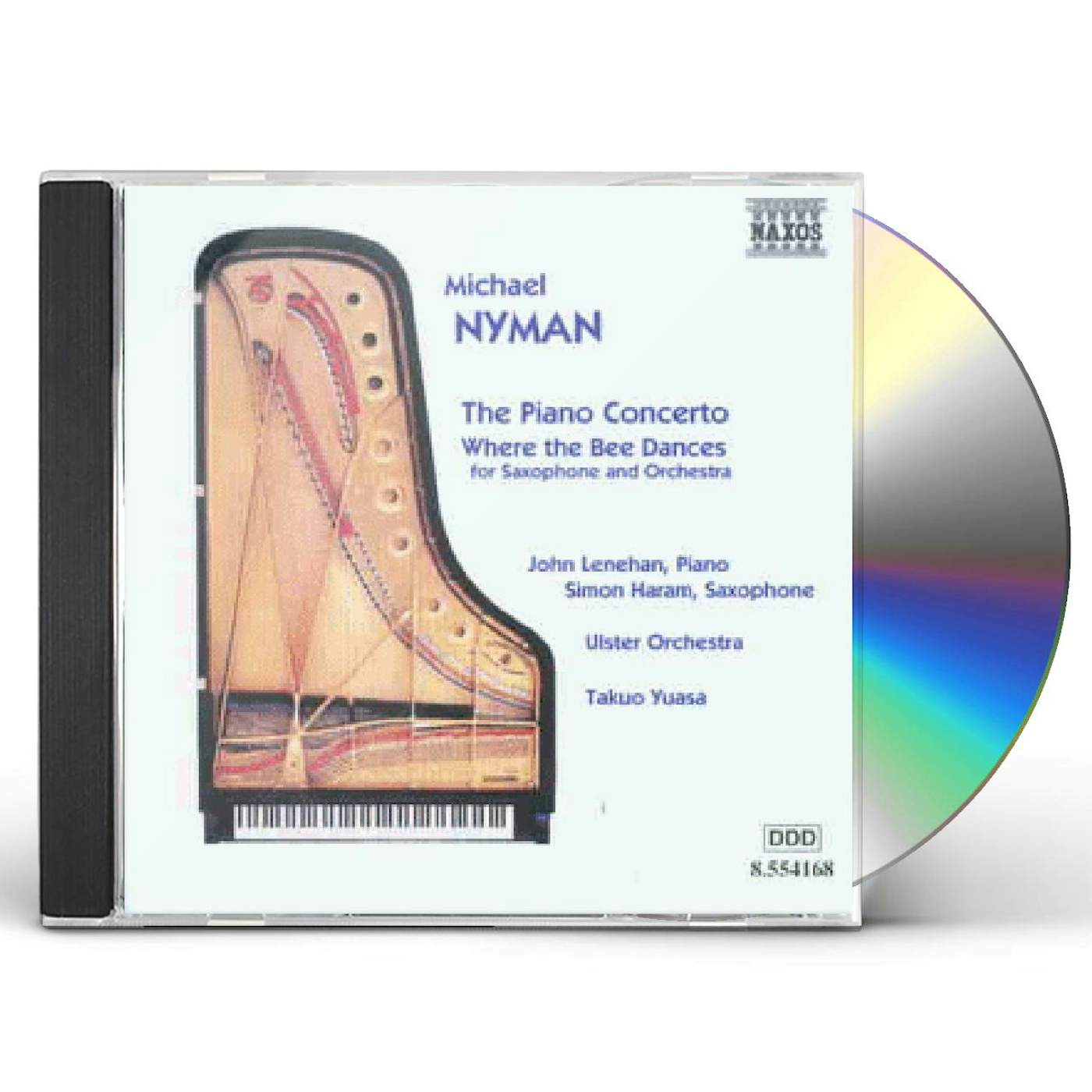 Michael Nyman PIANO CONCERTO / WHERE THE BEE DANCES CD