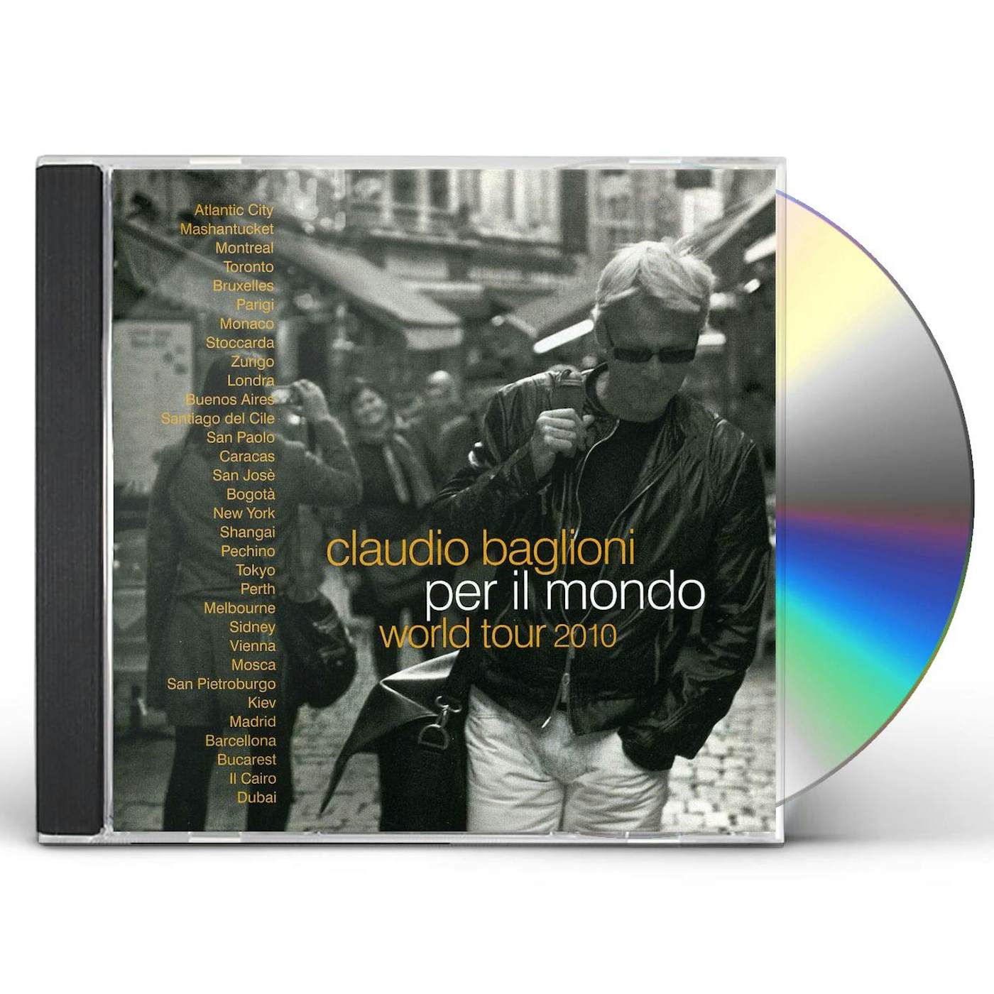 Claudio Baglioni PER IL MONDO WORLD TOUR 2010 CD