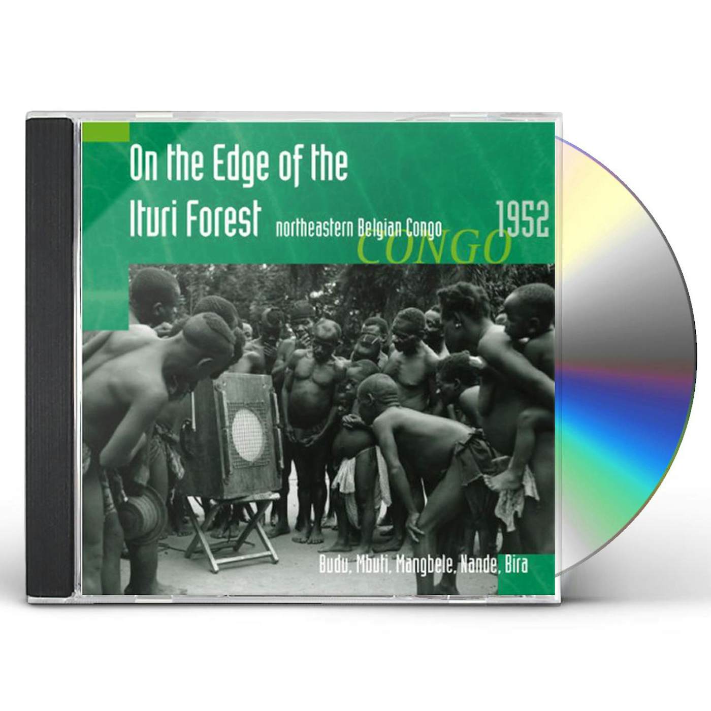 Hugh Tracey ON THE EDGE OF THE ITURI FOREST: NORTHEASTERN CD