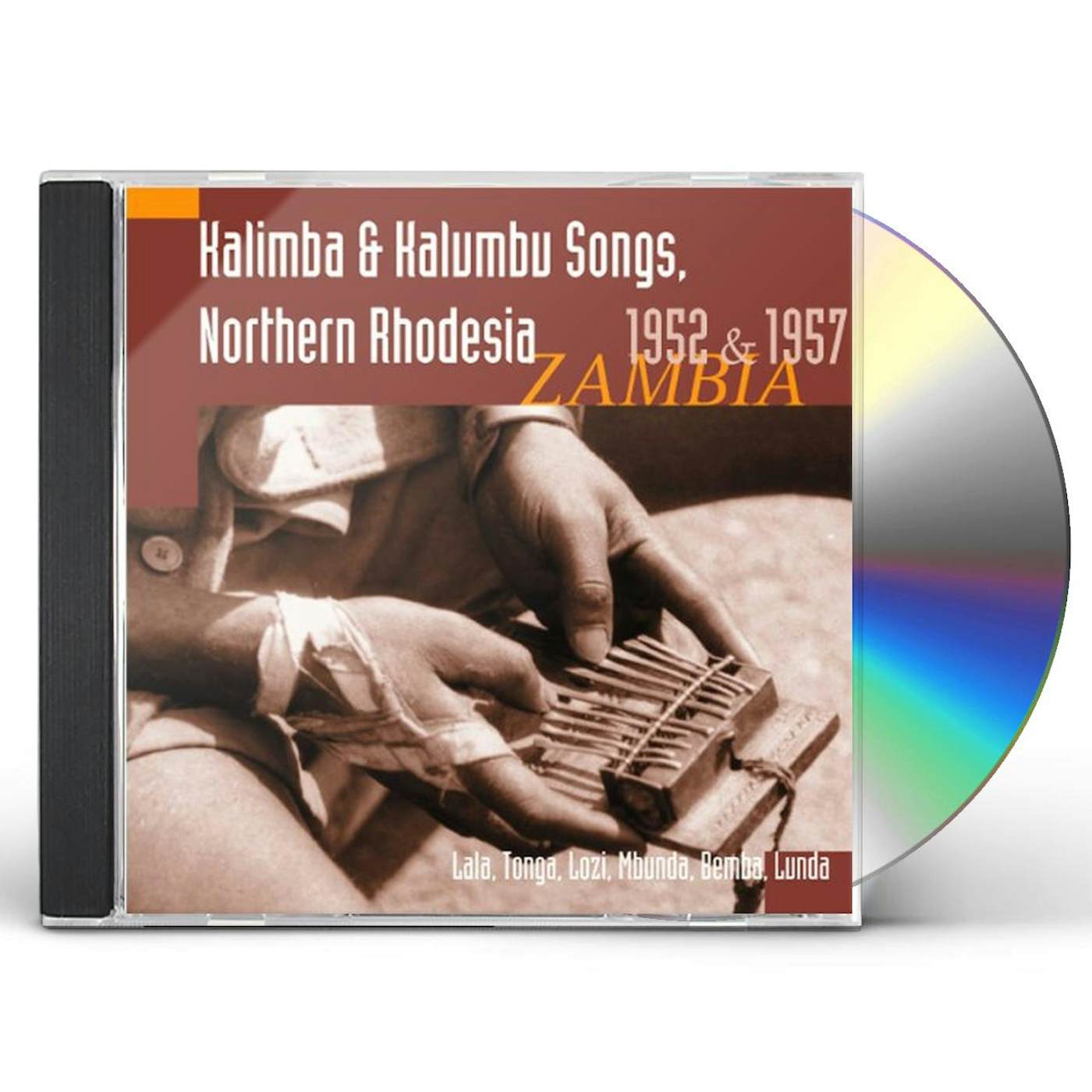 Hugh Tracey KALIMBA & KALUMBU SONGS NORTHERN RHODESIA 1952 CD