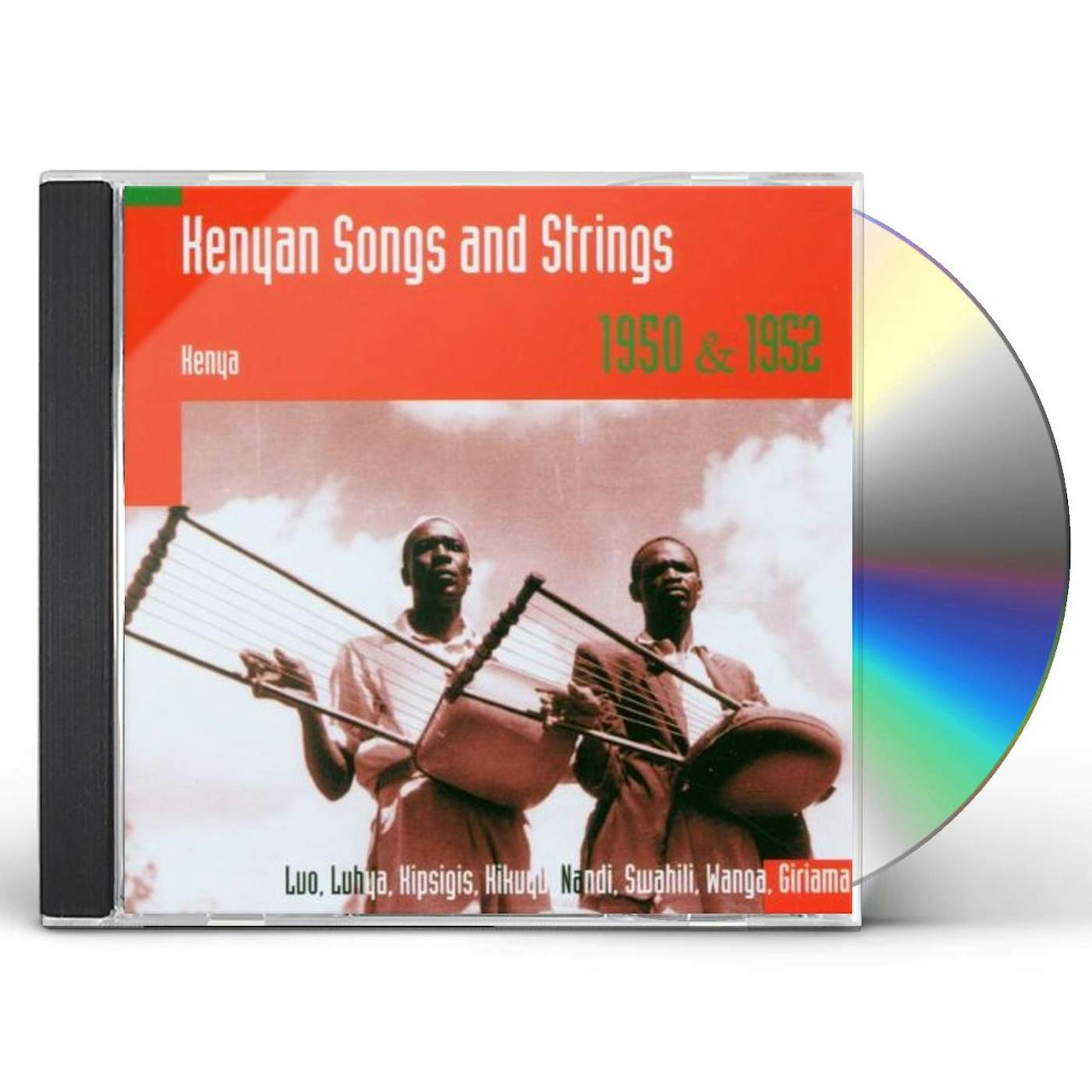 Hugh Tracey KENYAN SONGS & STRINGS: KENYA 1950 & 1952 CD