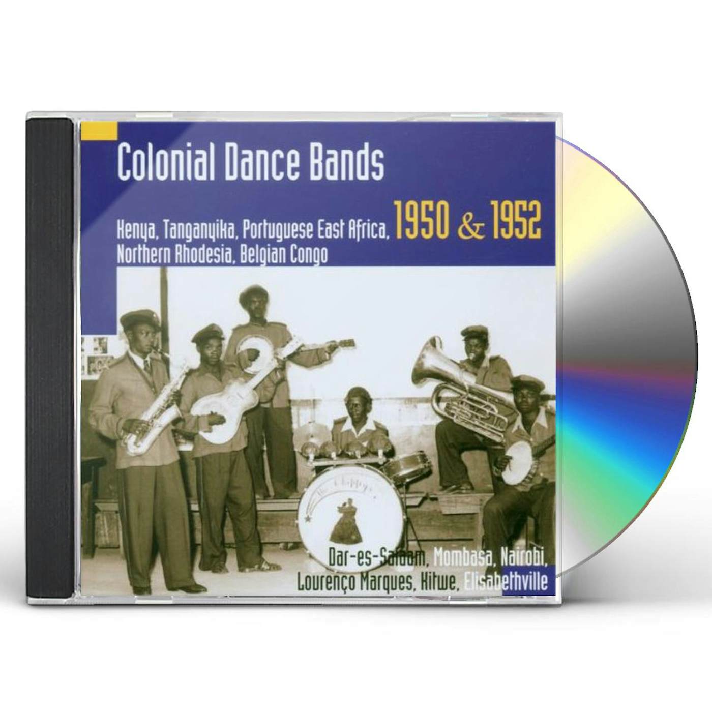 Hugh Tracey COLONIAL DANCE BANDS: KENYA TANGANYIKA PORTUGUE CD