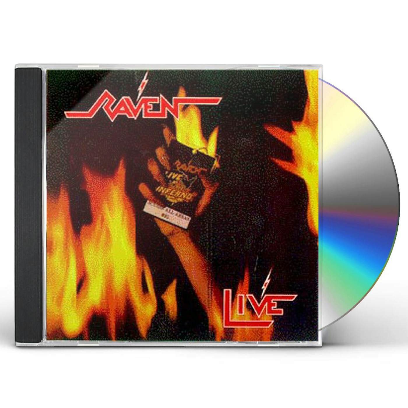 Raven LIVE AT THE INFERNO CD