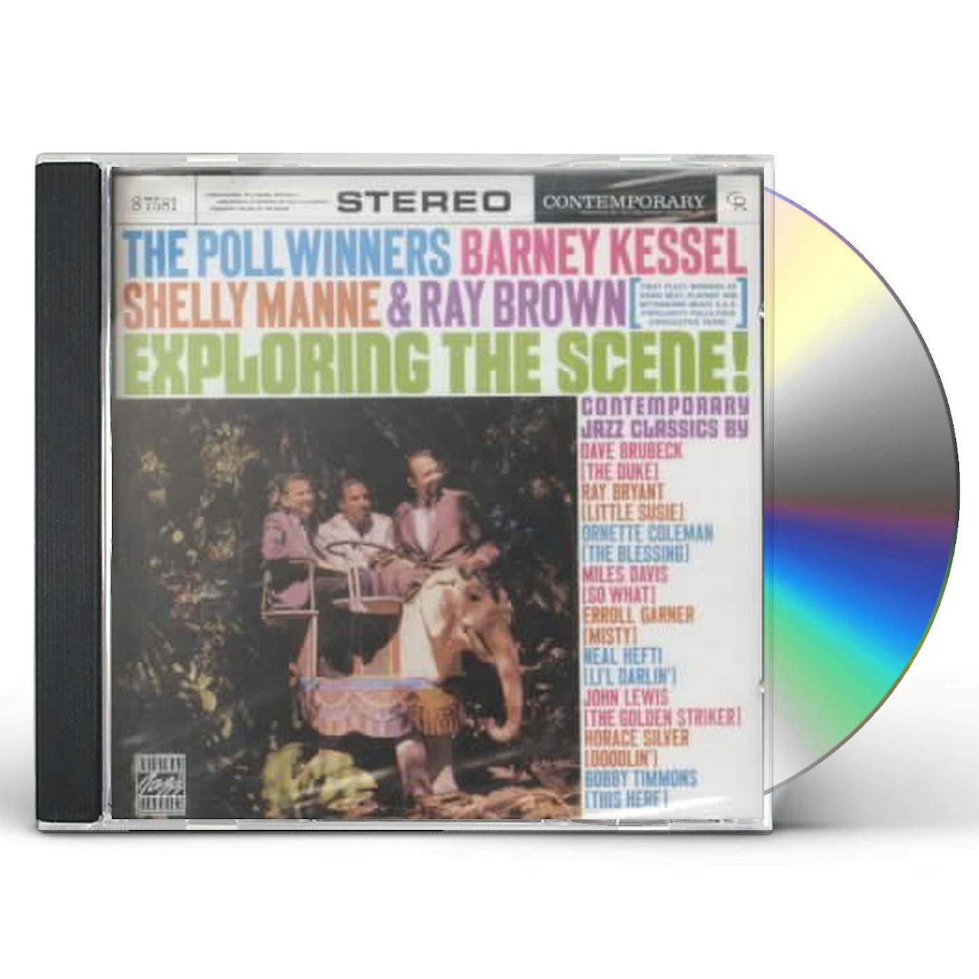 Barney Kessel, Ray Brown, Shelly Manne Exploring The Scene CD