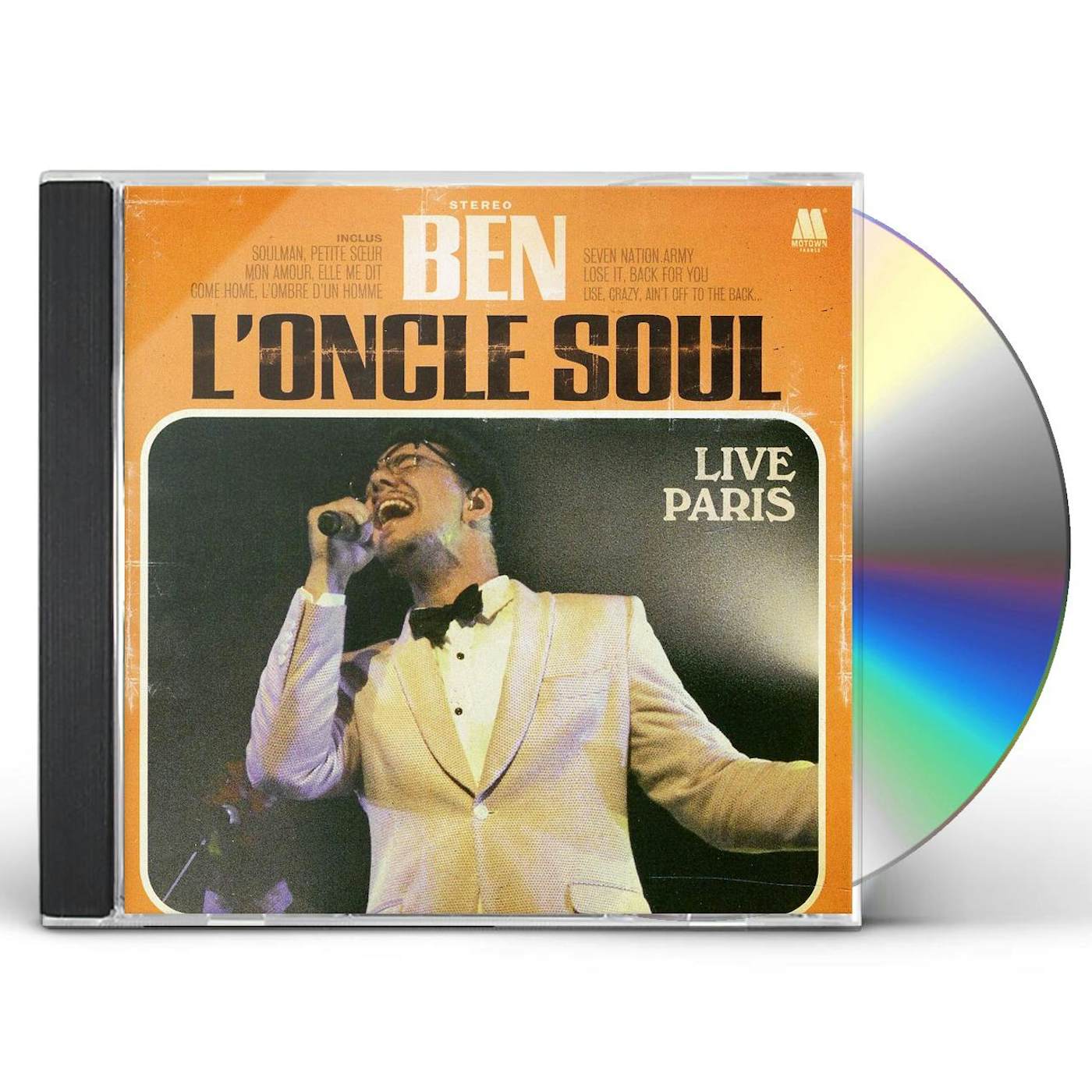 Ben L'Oncle Soul LIVE PARIS CD