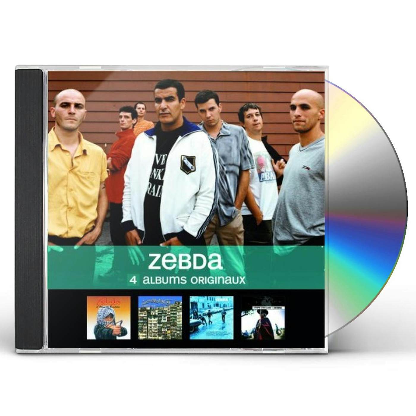 Zebda 4 ALBUMS ORIGINAUX CD