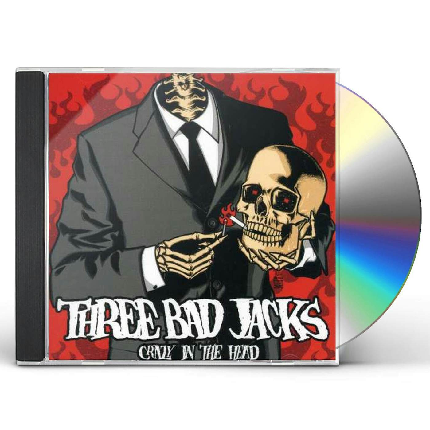Three Bad Jacks CRAZY IN THE HEAD CD
