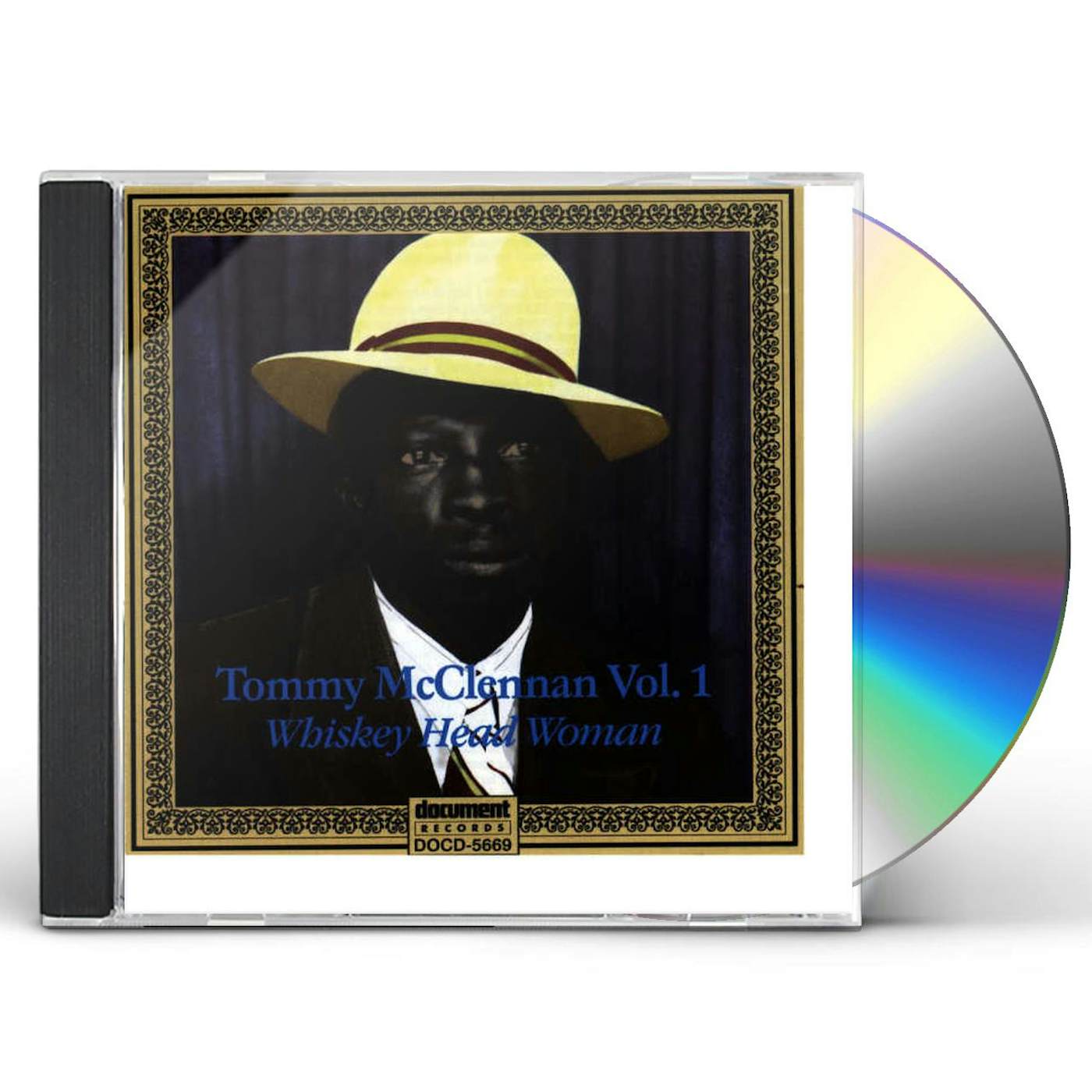 Tommy McClennan COMPLETE RECORDED WORKS VOL. 1: WHISKEY HEAD WOMAN CD