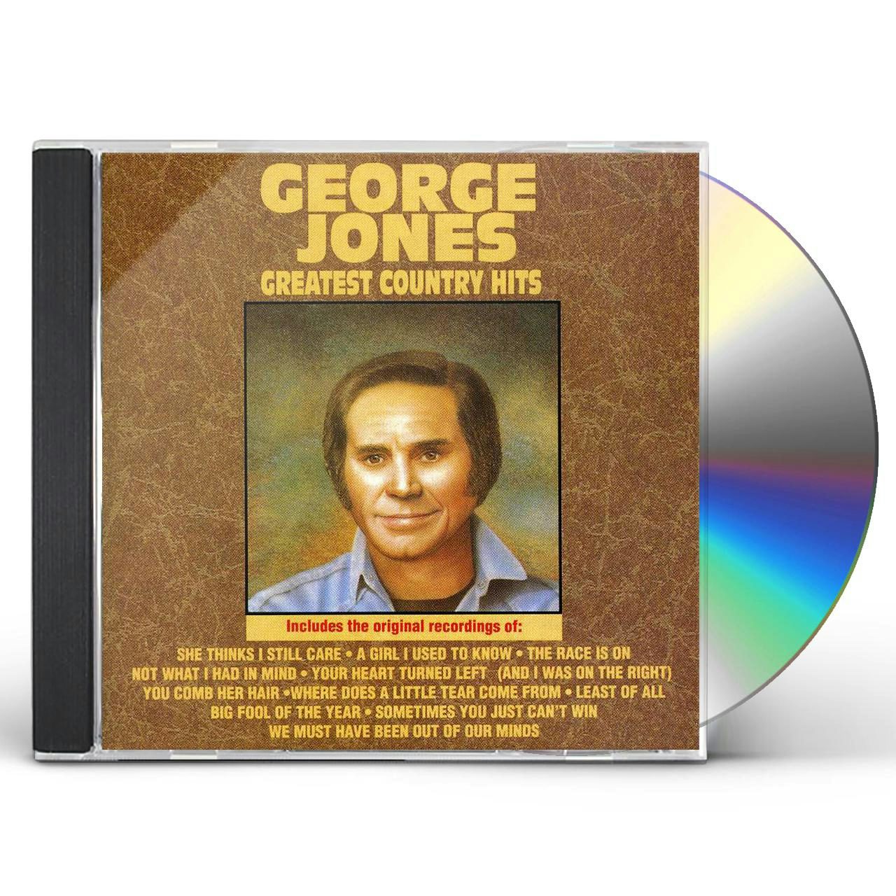 George Jones GREATEST COUNTRY HITS CD