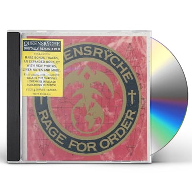 Queensrÿche RAGE FOR ORDER CD