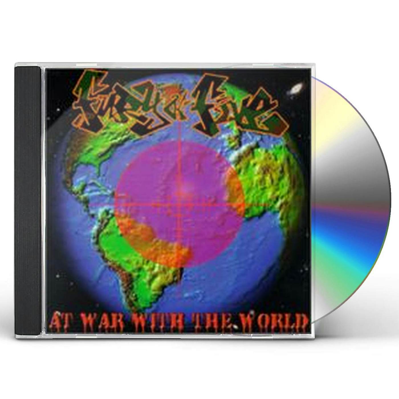 Fury Of Five AT WAR WITH THE WORLD CD