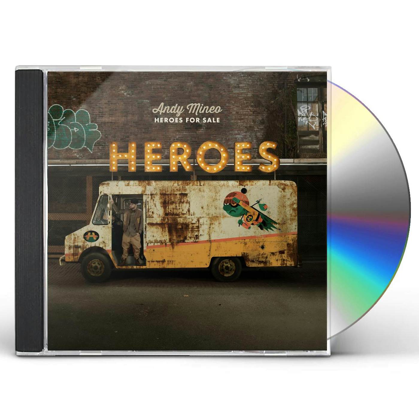 Andy Mineo HEROES FOR SALE CD