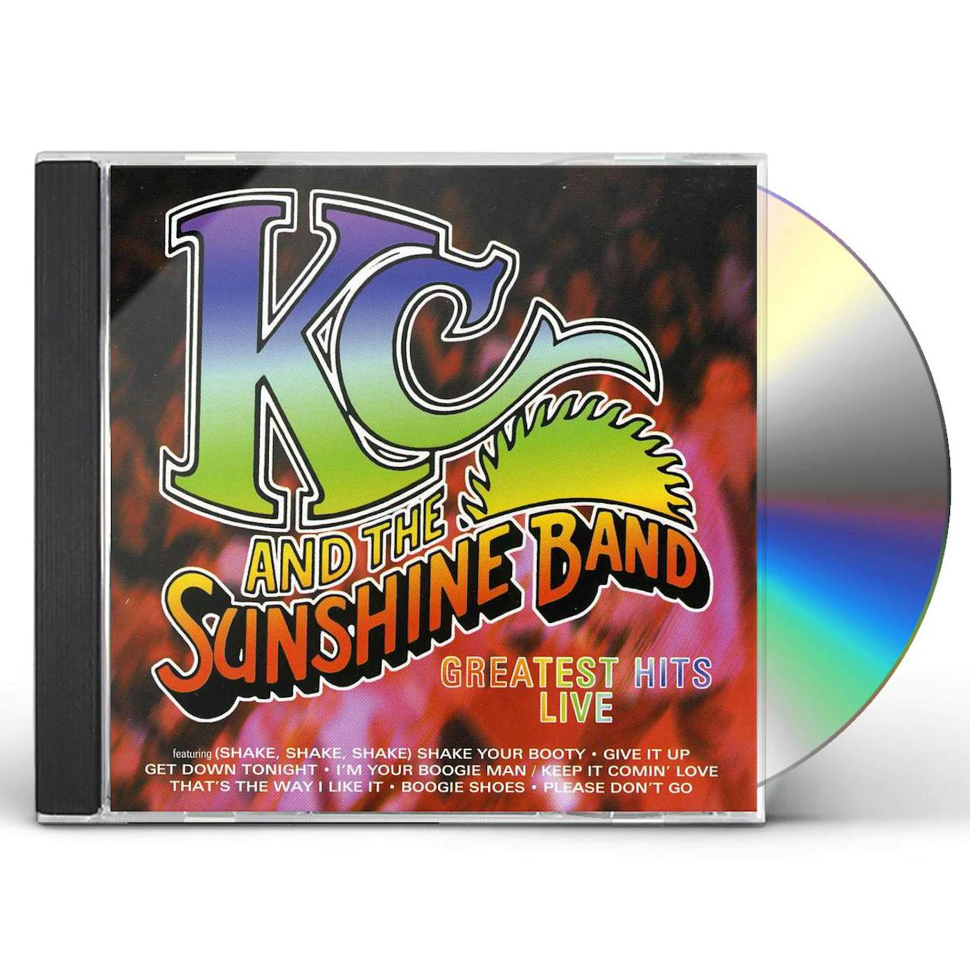 K.C. & SUNSHINE BAND GET DOWN TONIGHT: GREATEST HITS LIVE CD