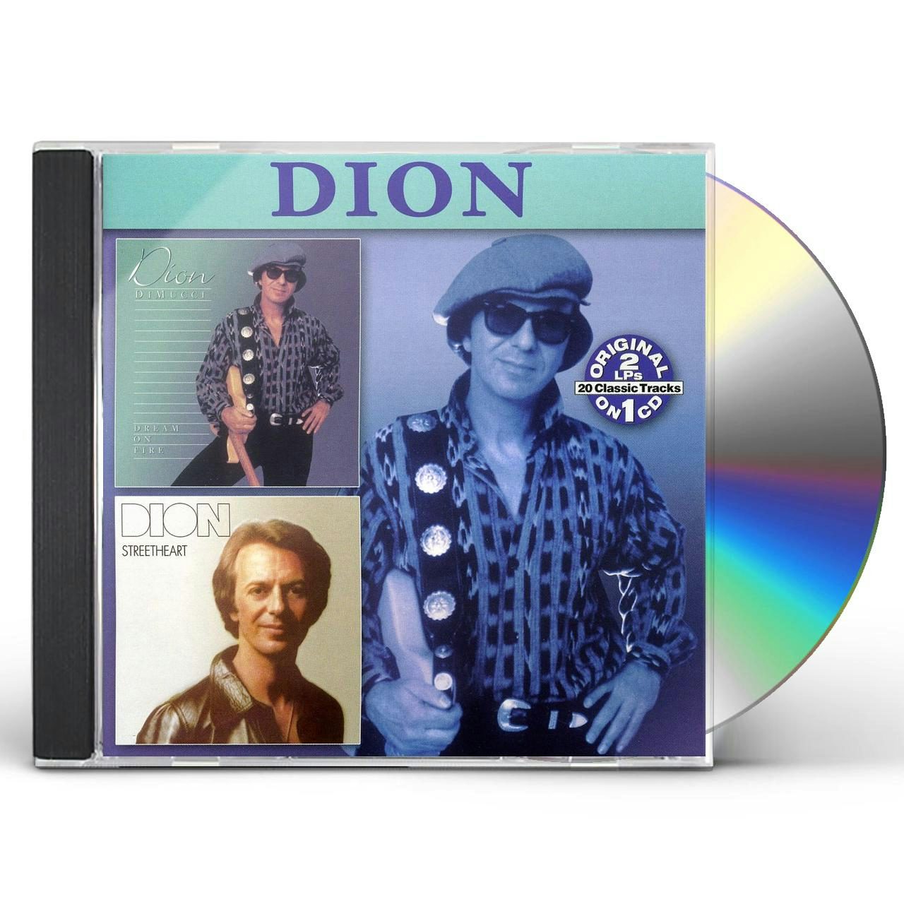 Dion DREAM ON FIRE / STREETHEARTS CD