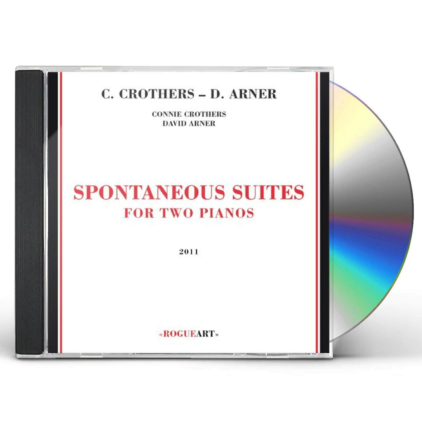 Connie Crothers SPONTANEOUS SUITES FOR TWO PIANOS CD