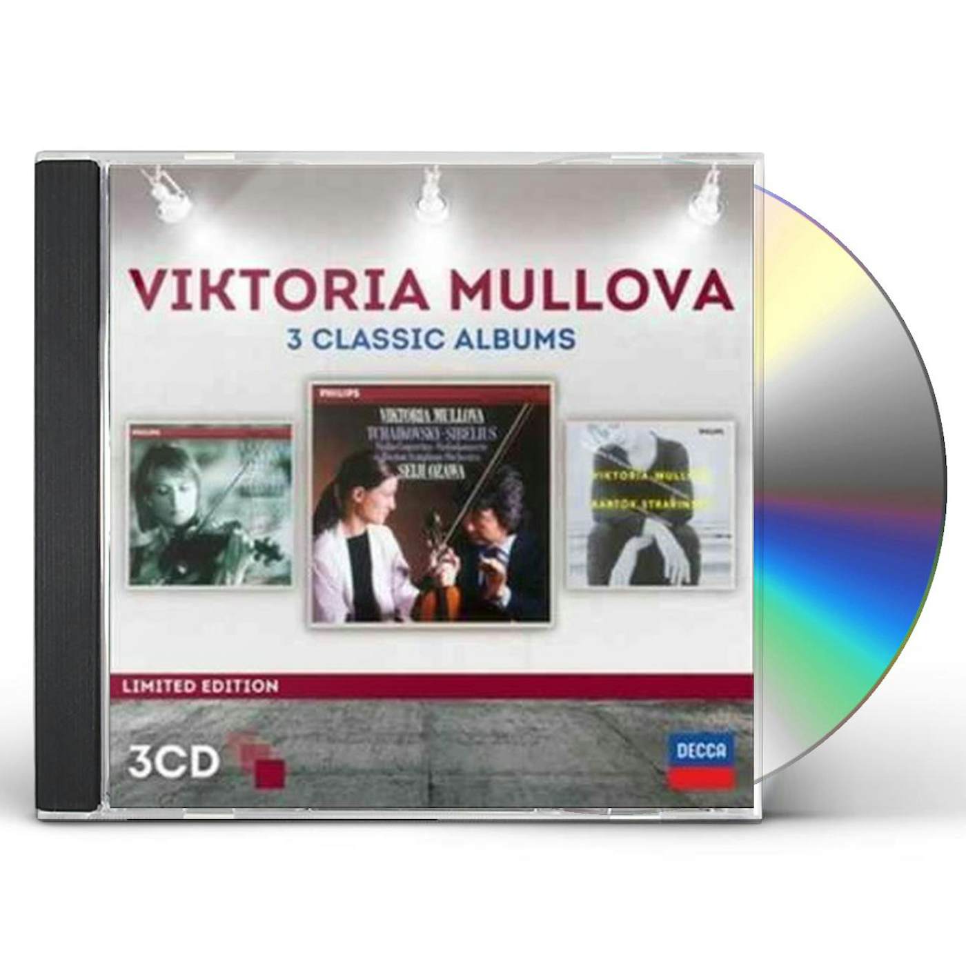 Viktoria Mullova THREE CLASSIC ALBUMS CD