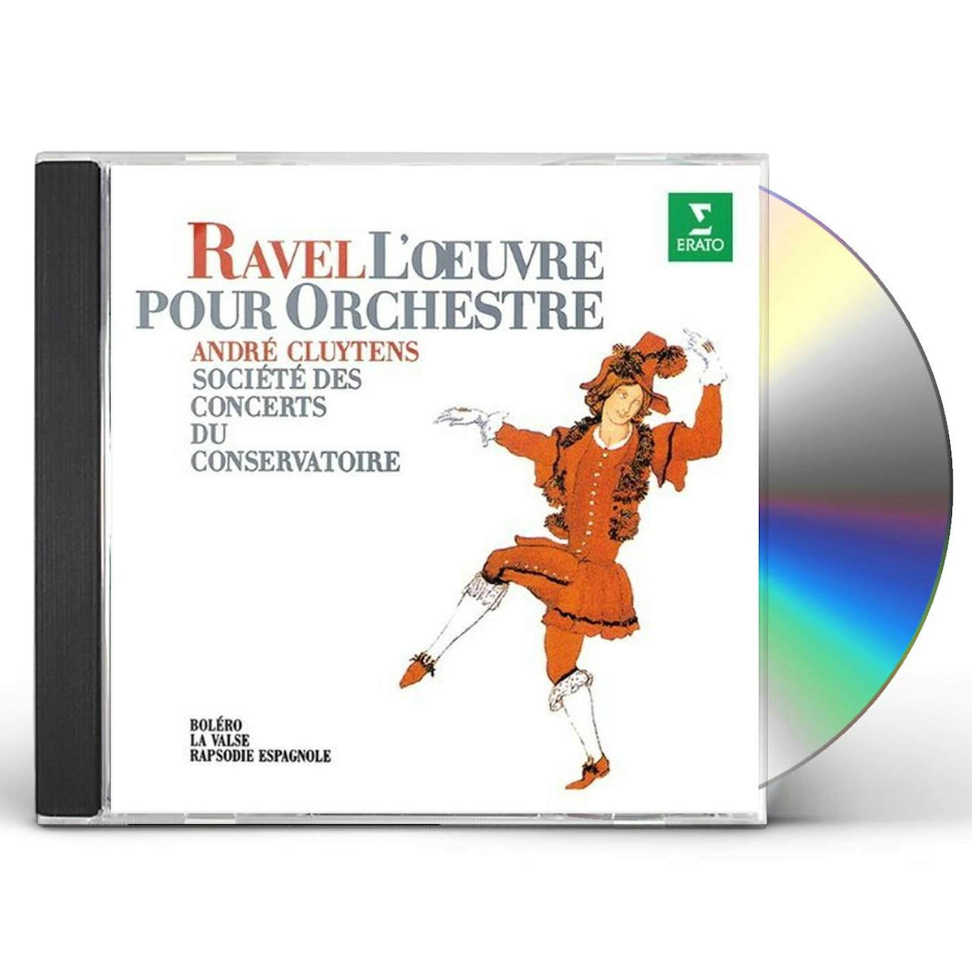 André Cluytens RAVEL: BOLERO. LA VALSE ETC CD