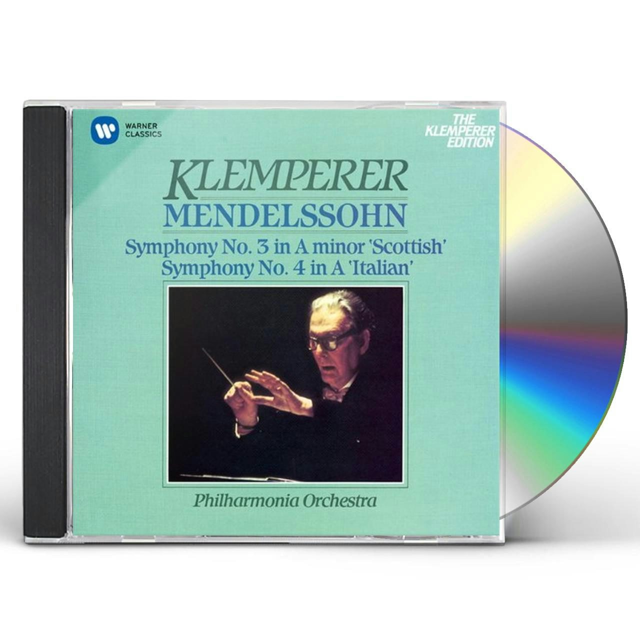 Otto Klemperer MENDELSSOHN: SYM. NO.3 'SCOTTISH' & NO.4