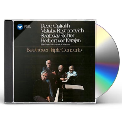 Herbert Von Karajan  BEETHOVEN: TRIPLE CONCERTO CD