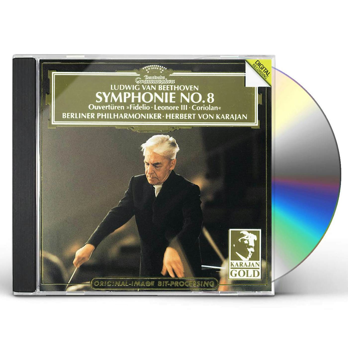 Herbert von Karajan BEETHOVEN: SYMPHONIES NOS. 3 & 8 CD
