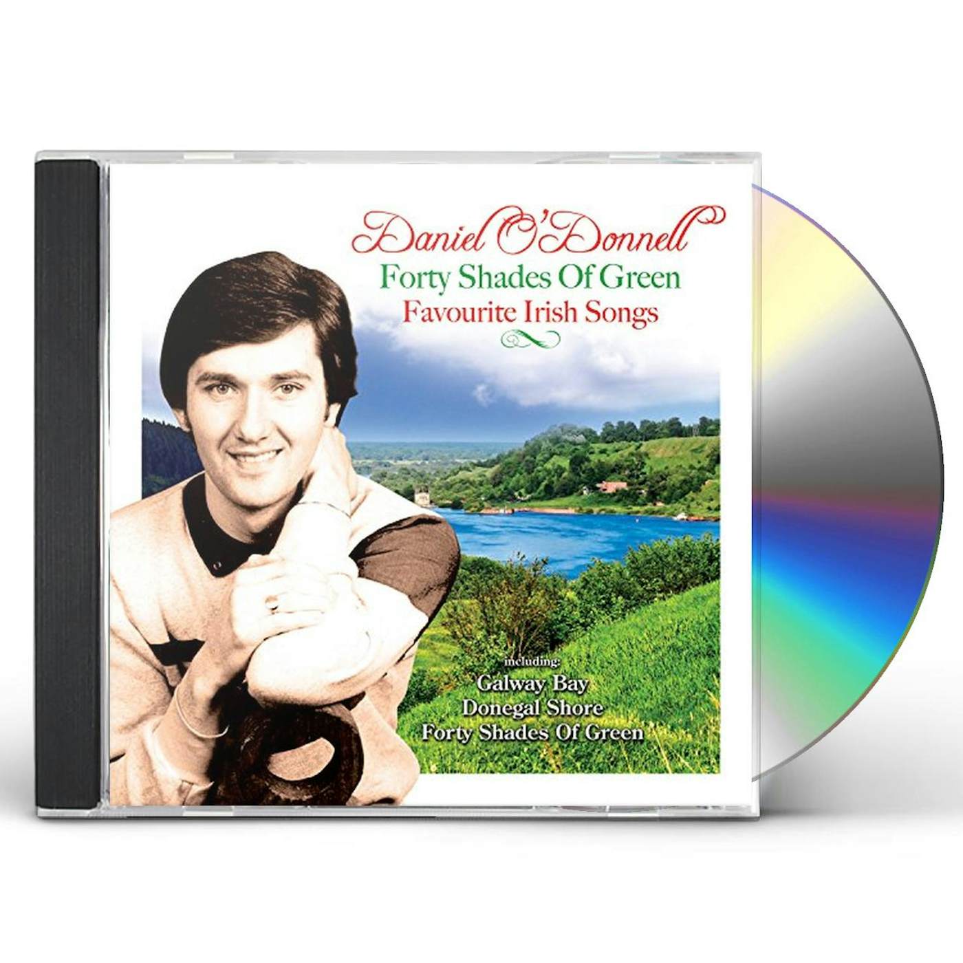 Daniel O'Donnell FORTY SHADES OF GREEN: FAVOURITE IRISH SONGS CD