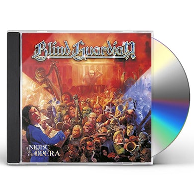 Blind Guardian NIGHT AT THE OPERA (RE-ISSUE) CD