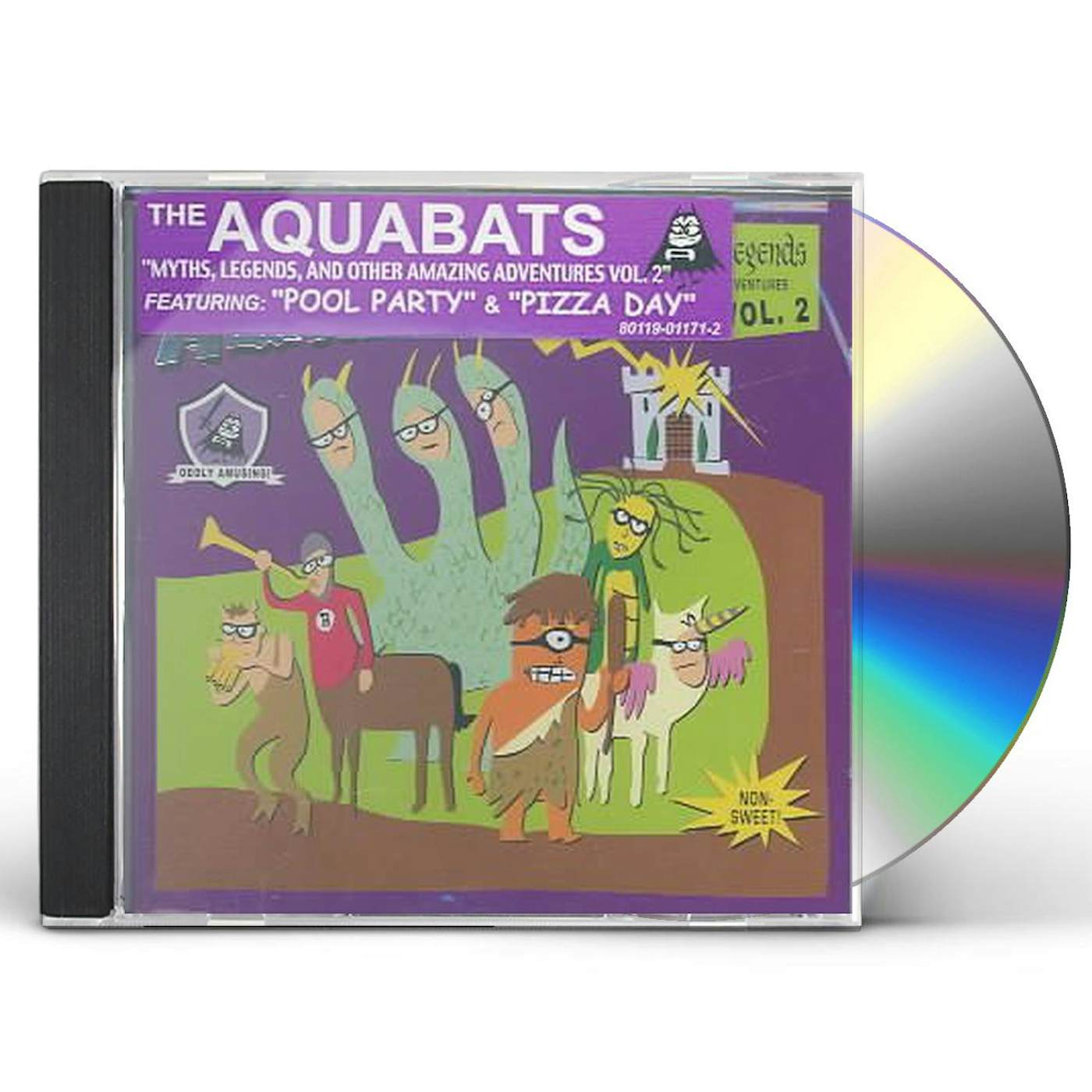 The Aquabats! Myths, Legends and Other Amazing Adventures Vol. 2 CD