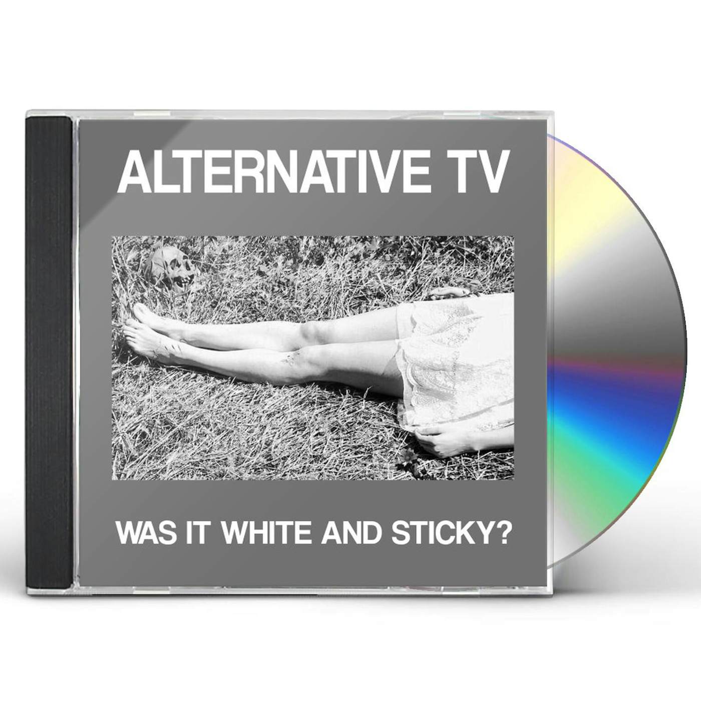 Alternative TV WAS IT WHITE & STICKY Vinyl Record
