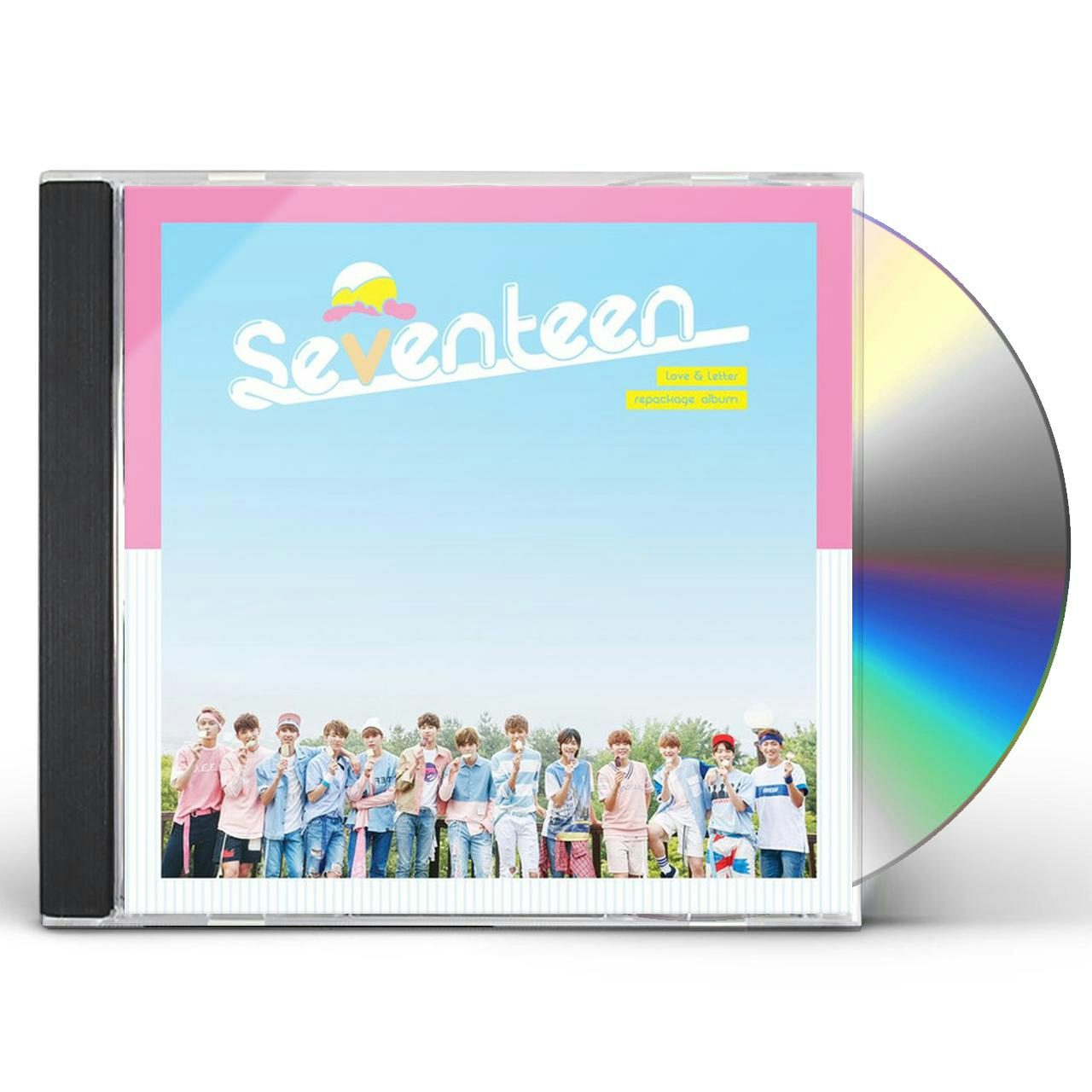 SEVENTEEN VOL.1 (LOVE & LETTER) (152PP BK/CARD/STICKER) CD