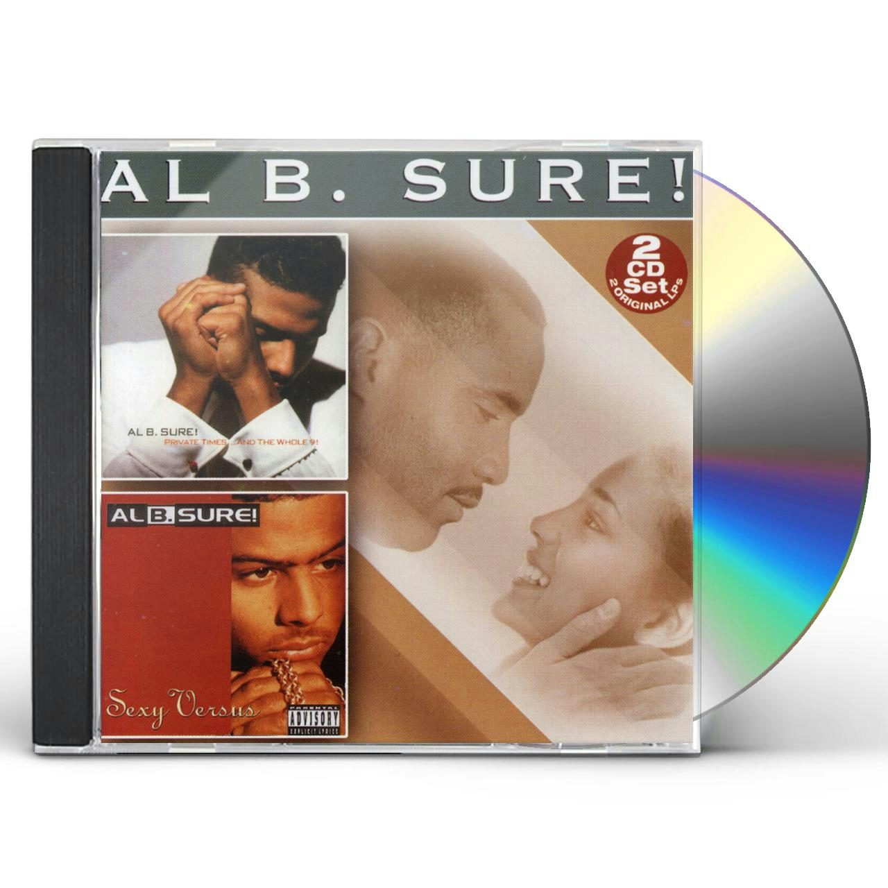 Al B. Sure! PRIVATE TIMES & THE WHOLE 9 / SEXY VERSUS CD