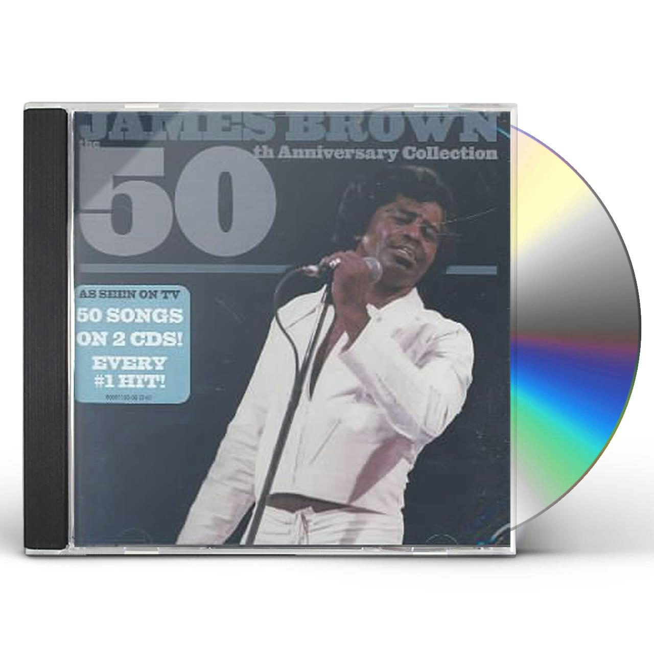 James Brown 50TH ANNIVERSARY COLLECTION CD