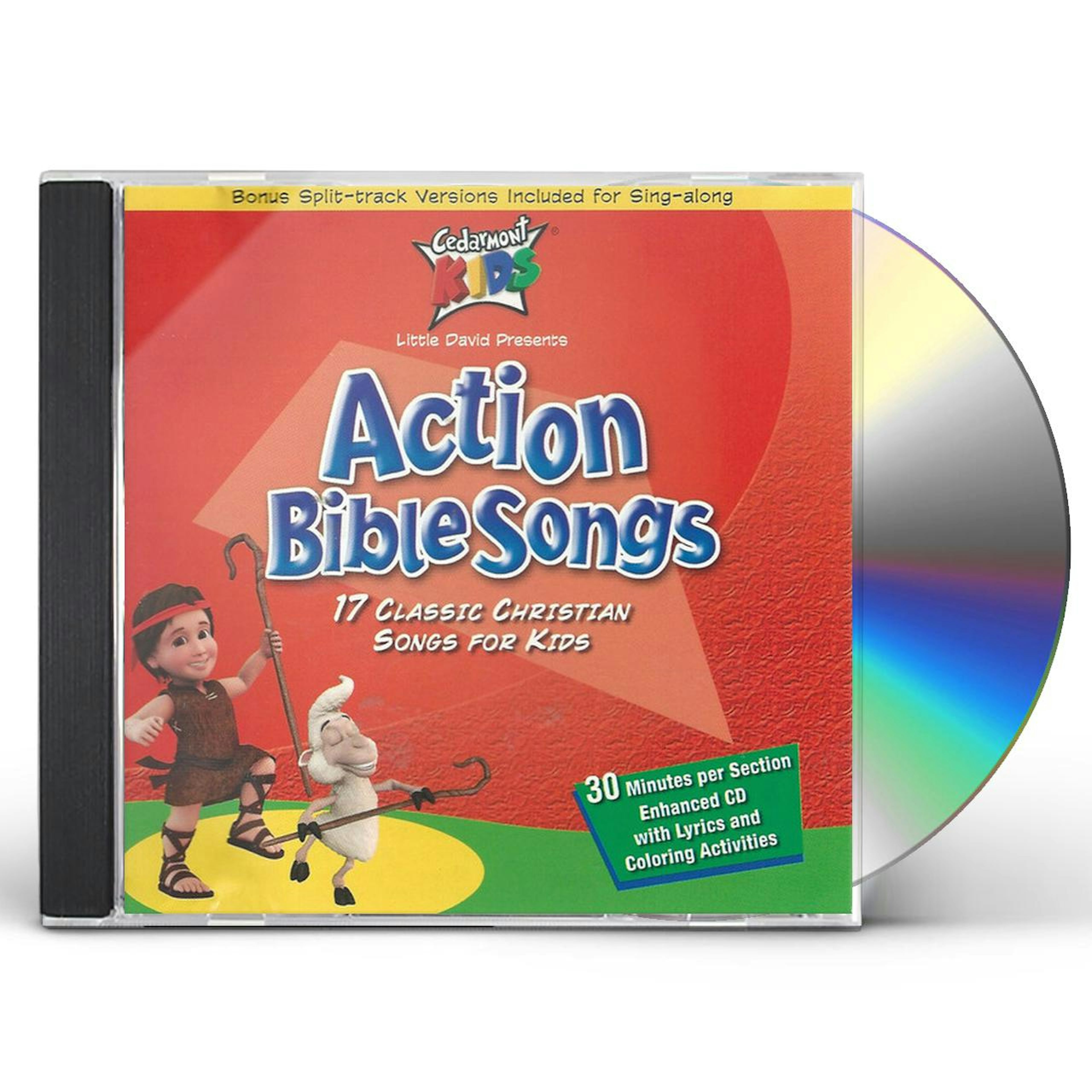 Cedarmont Kids ACTION BIBLE SONGS CD