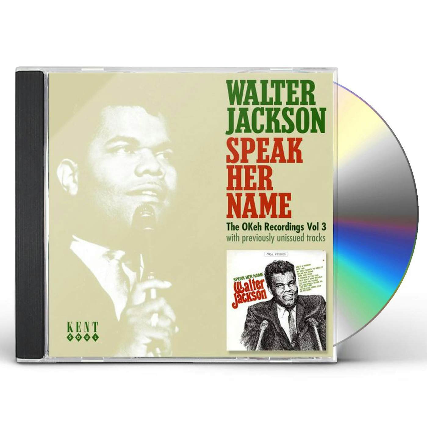 Walter Jackson SPEAK HER NAME-THE OKEH RECORDINGS 3 CD