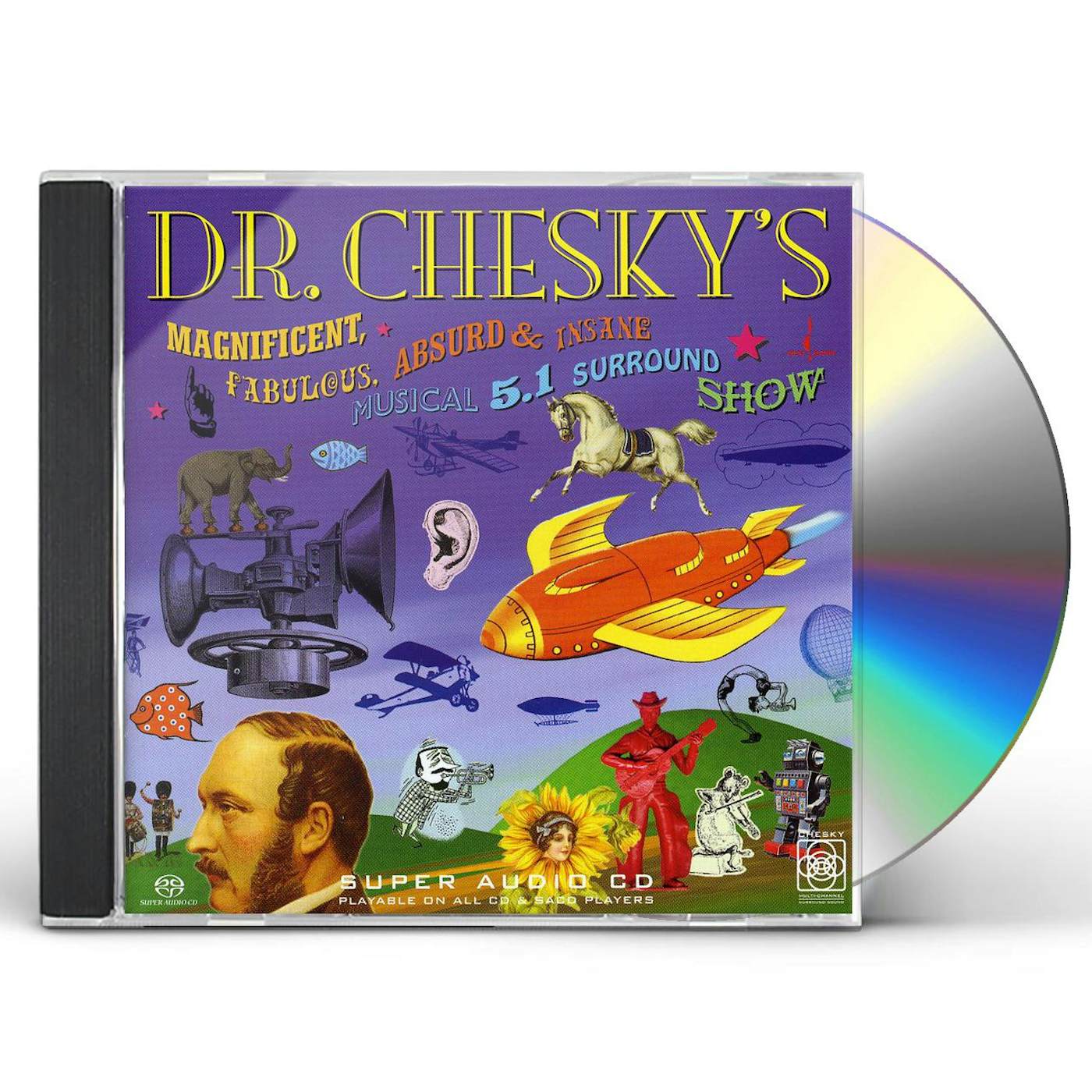 David Chesky DR CHESKY'S MAGNIFICENT FAB ABSURD MUSCAL (HYBRID) Super Audio CD