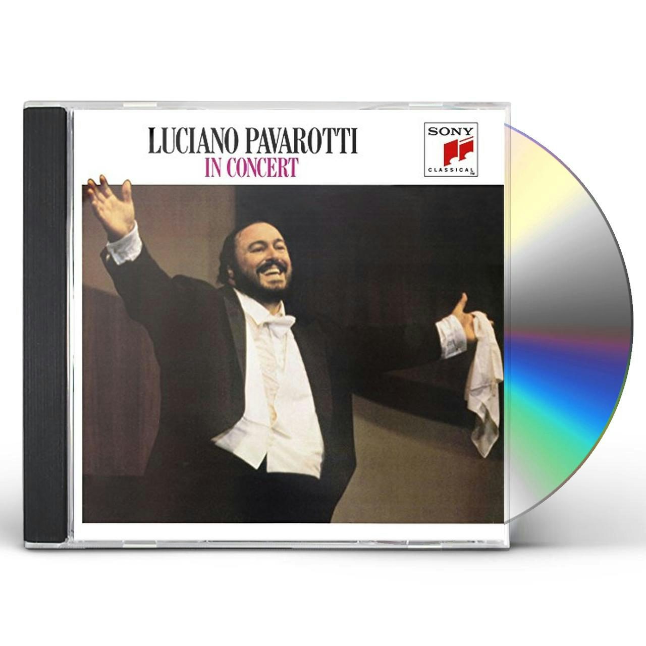 in concert cd - Luciano Pavarotti