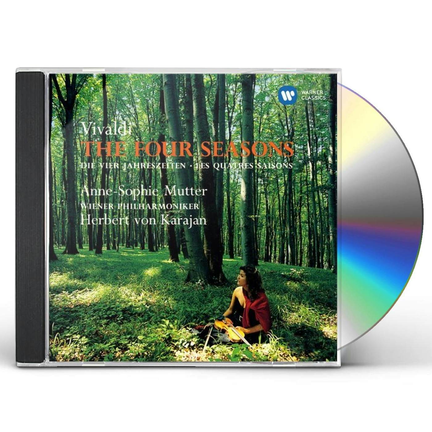 Anne-Sophie Mutter VIVALDI-THE FOUR SEASONS CD