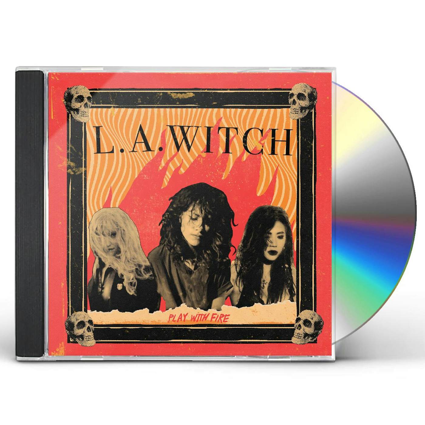 L.A. WITCH PLAY WITH FIRE CD