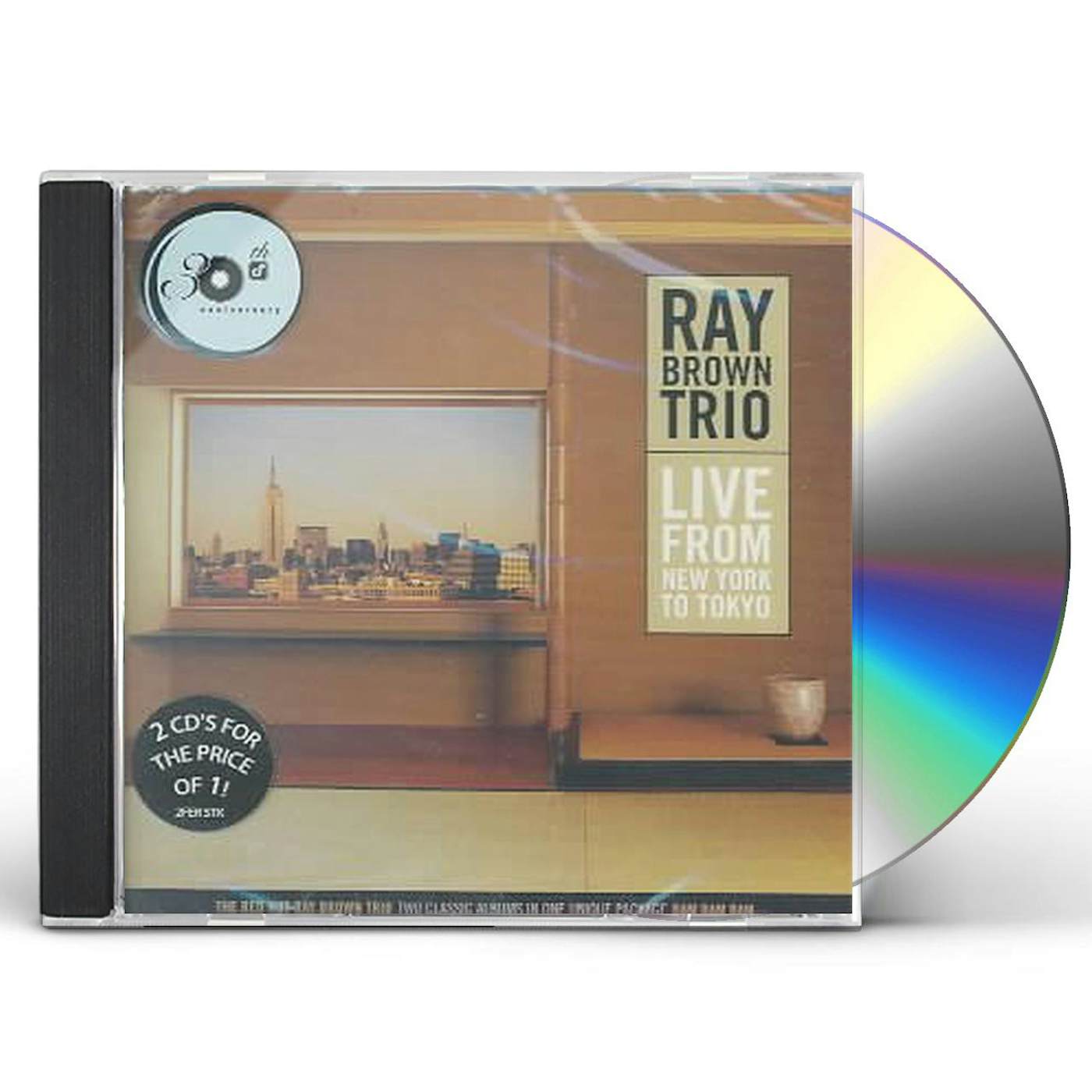 Ray Brown Trio LIVE FROM NEW YORK TO TOKYO CD