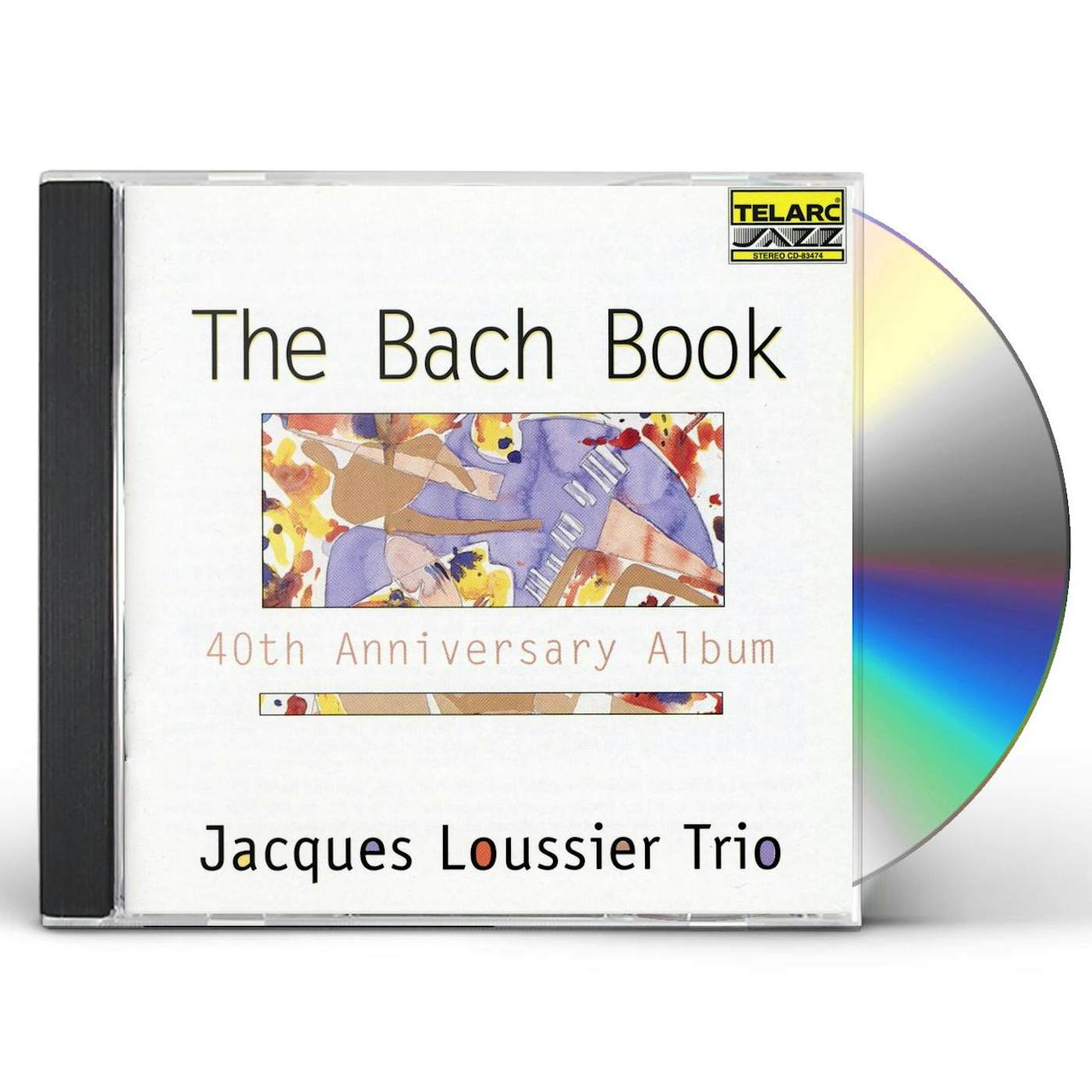 Jacques Loussier BACH BOOK 40TH ANNIVERSARY ALBUM CD