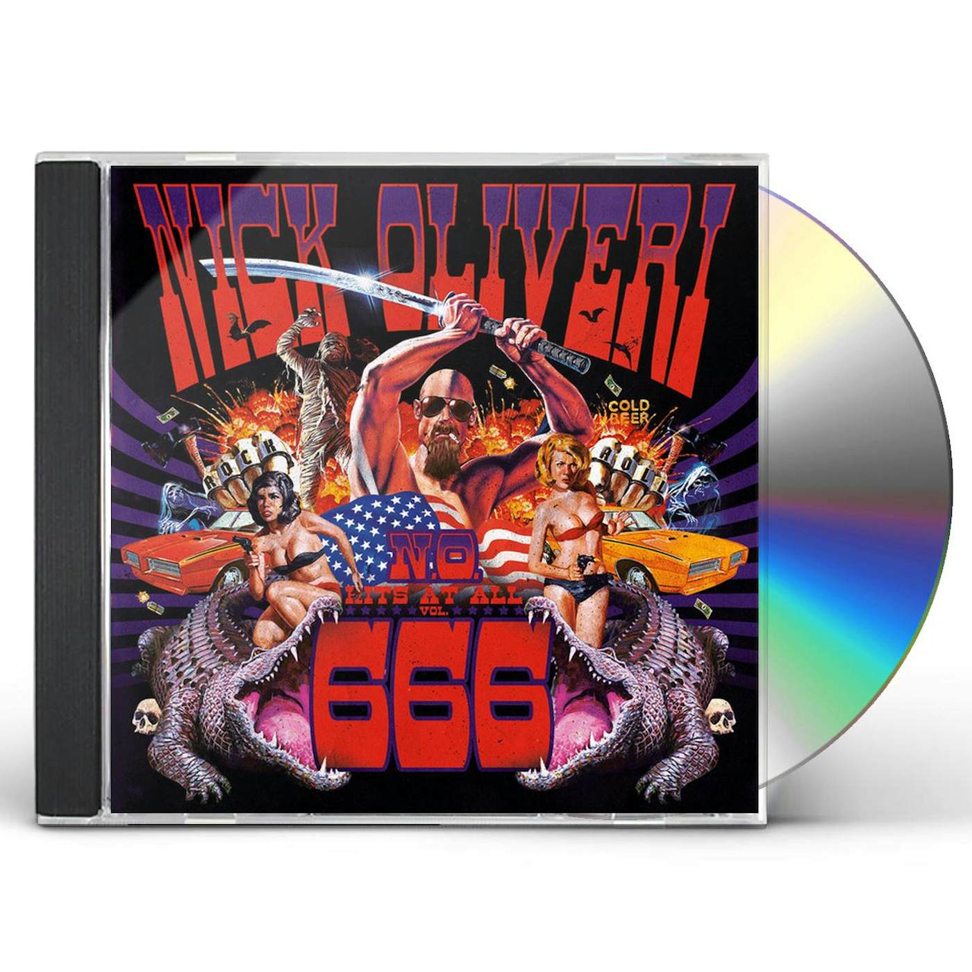 Nick Oliveri N.O. HITS AT ALL VOL. 666 CD