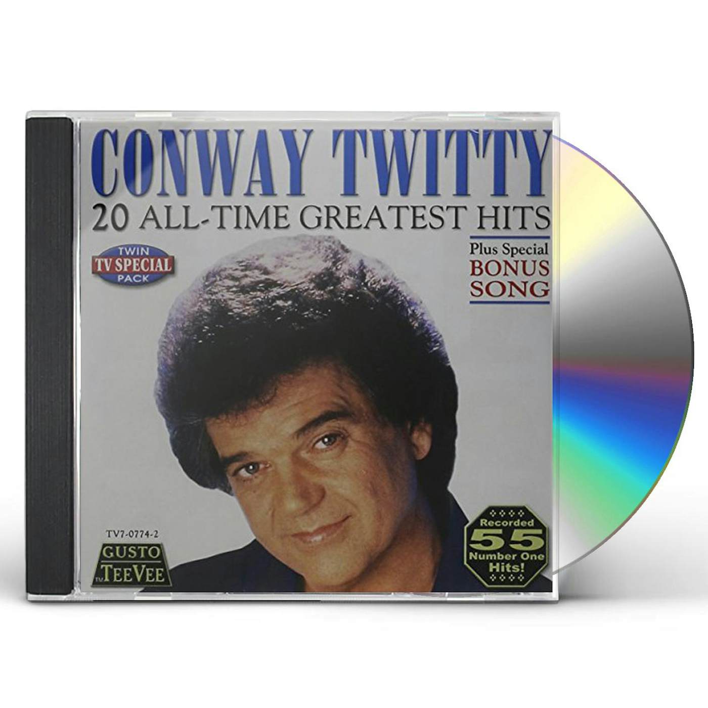 Conway Twitty 20 ALL TIME GREATEST HITS CD