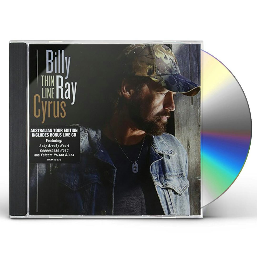 Billy Ray Cyrus THIN LINE AUSTRALIAN TOUR EDITION CD