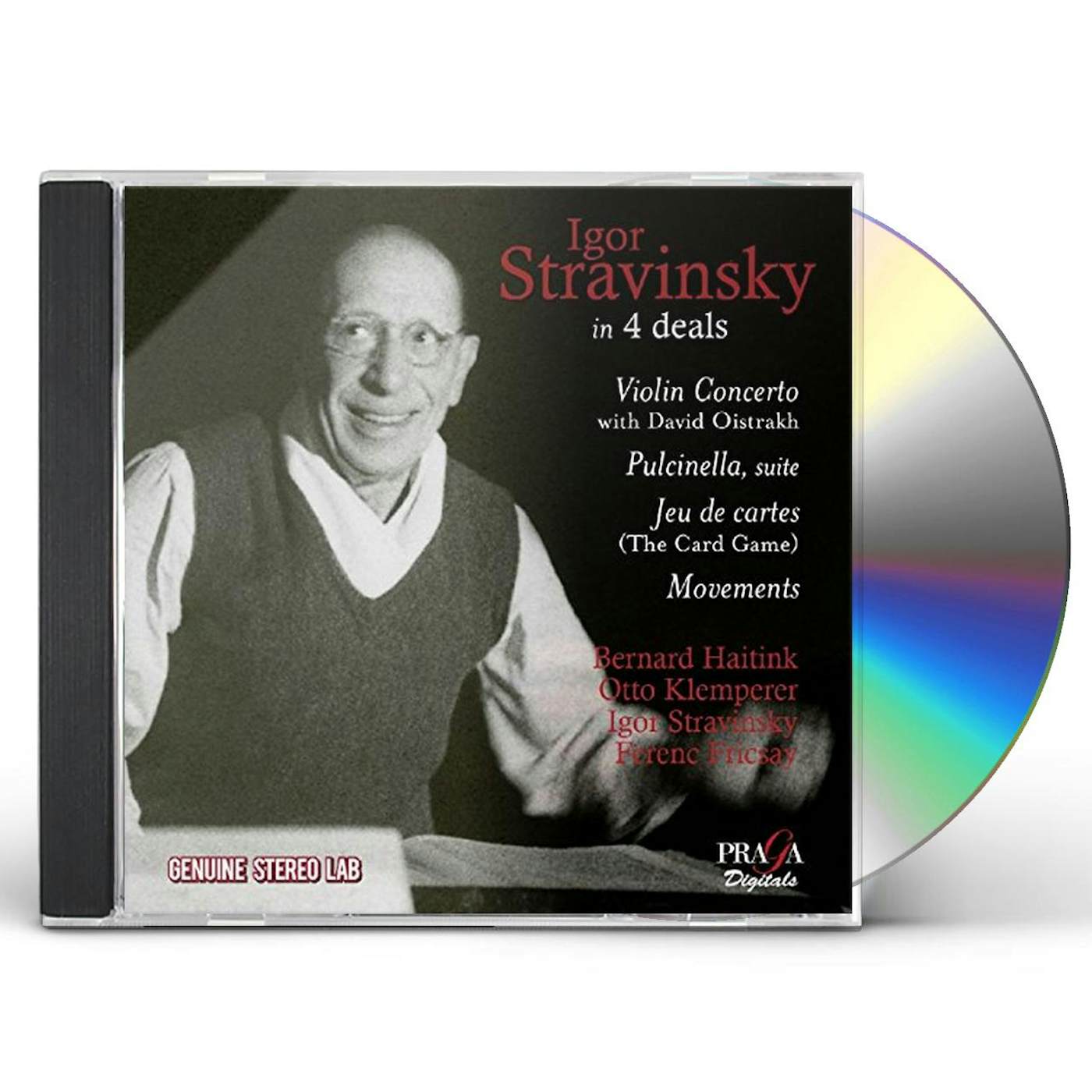 IGOR STRAVINSKY IN 4 DEALS CD