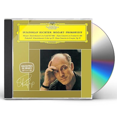 Sviatoslav Richter MOZART: PIANO CONCERTO NO. 20 / PROKO CD