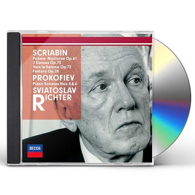 Sviatoslav Richter PROKOFIEV: PIANO SONATAS NOS. 4 & 6. CD